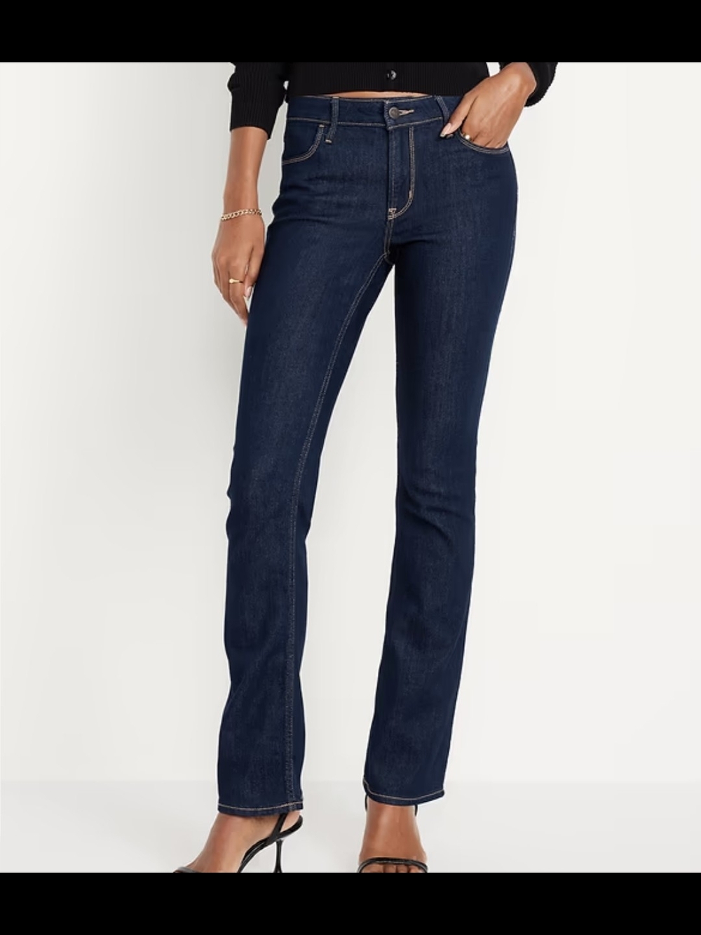 Old Navy Boot Cut Mid-Rise Wow Jean, Size 6 Tall
